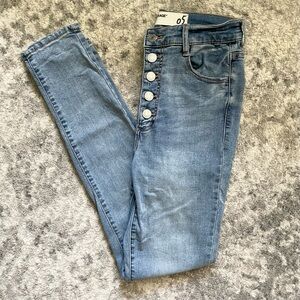 Garage High Waisted Skinny Jeans